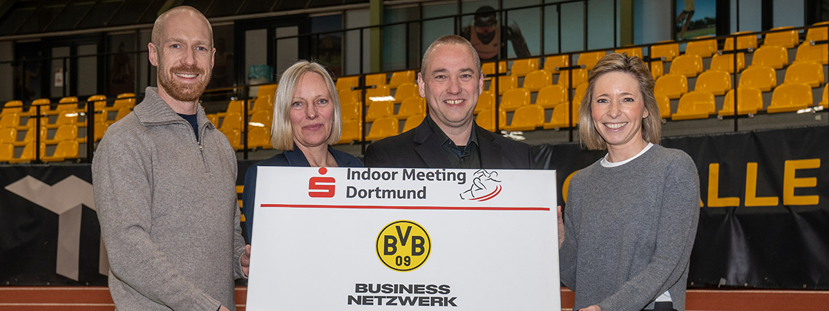 v.l.n.r.: Benedikt Scholz, Antje Krämer, Yoshi Müller und Svenja Schlenker