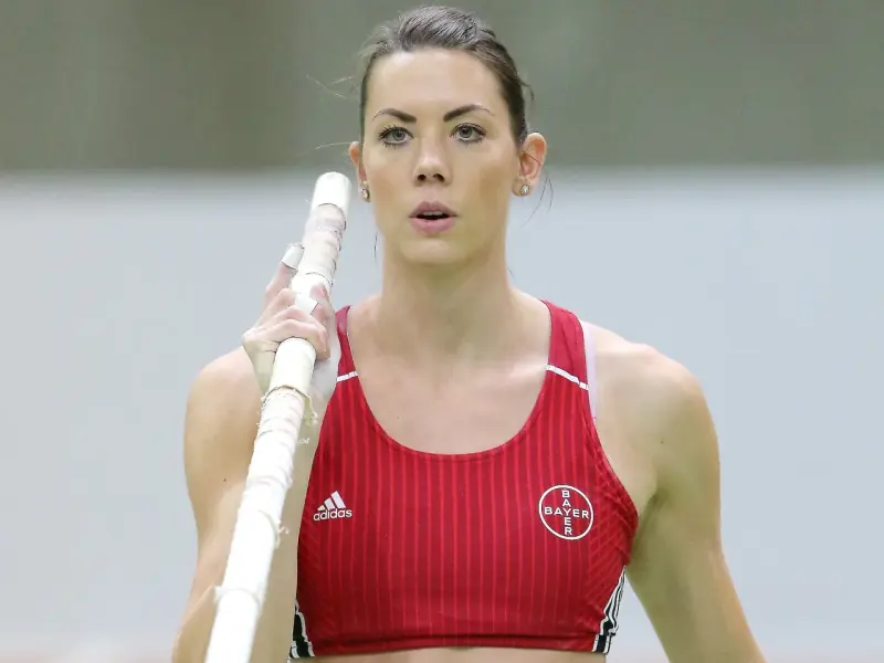 Katharina Bauer übersprang im Stabhochsprung 4,52 Meter.